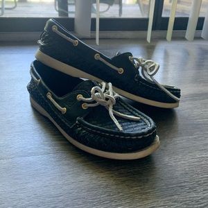 Sperry Topsider Navy Boat Shoes